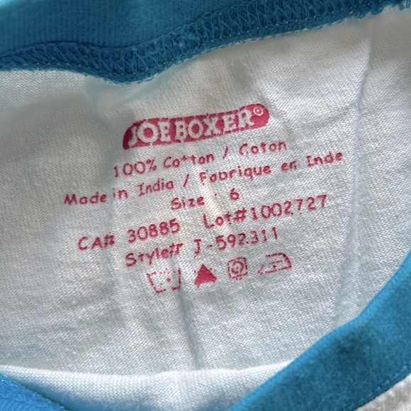 8/$20 Joe Boxer Penguin Pajama Set Size 6 - Picture 5 of 7